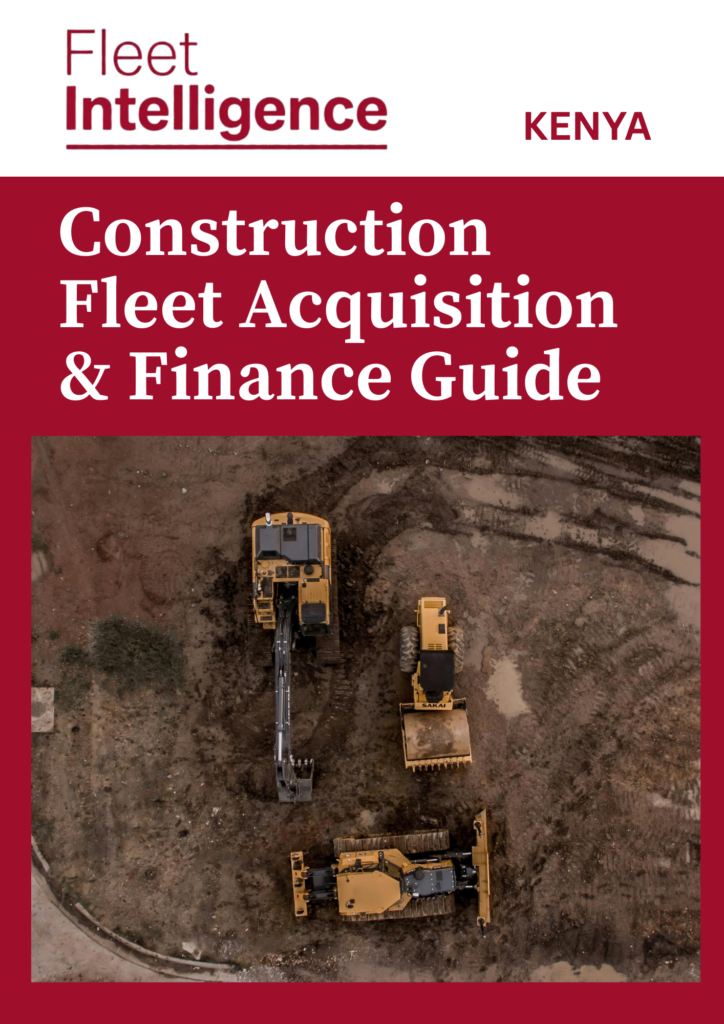 Book Cover: 2026 I Construction Fleet Acquisition & Finance Guide for Kenya