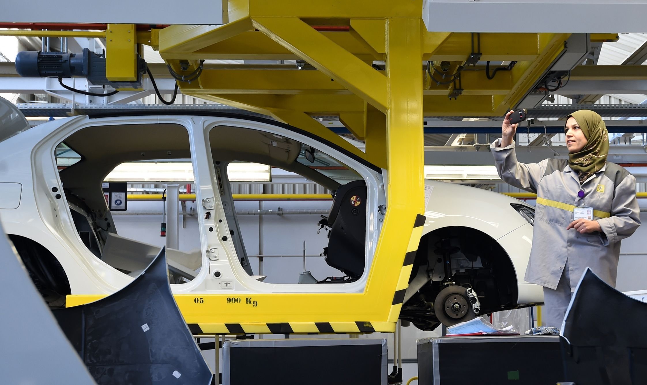 Automotive manufacturing line in Algeria