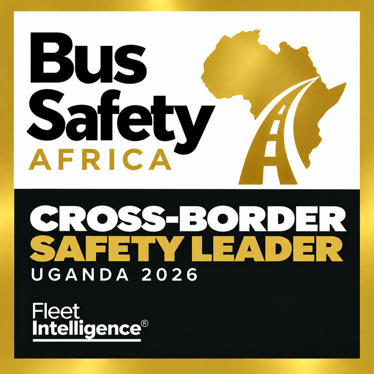 Uganda 2026 Cross-Border Safety Leader badge