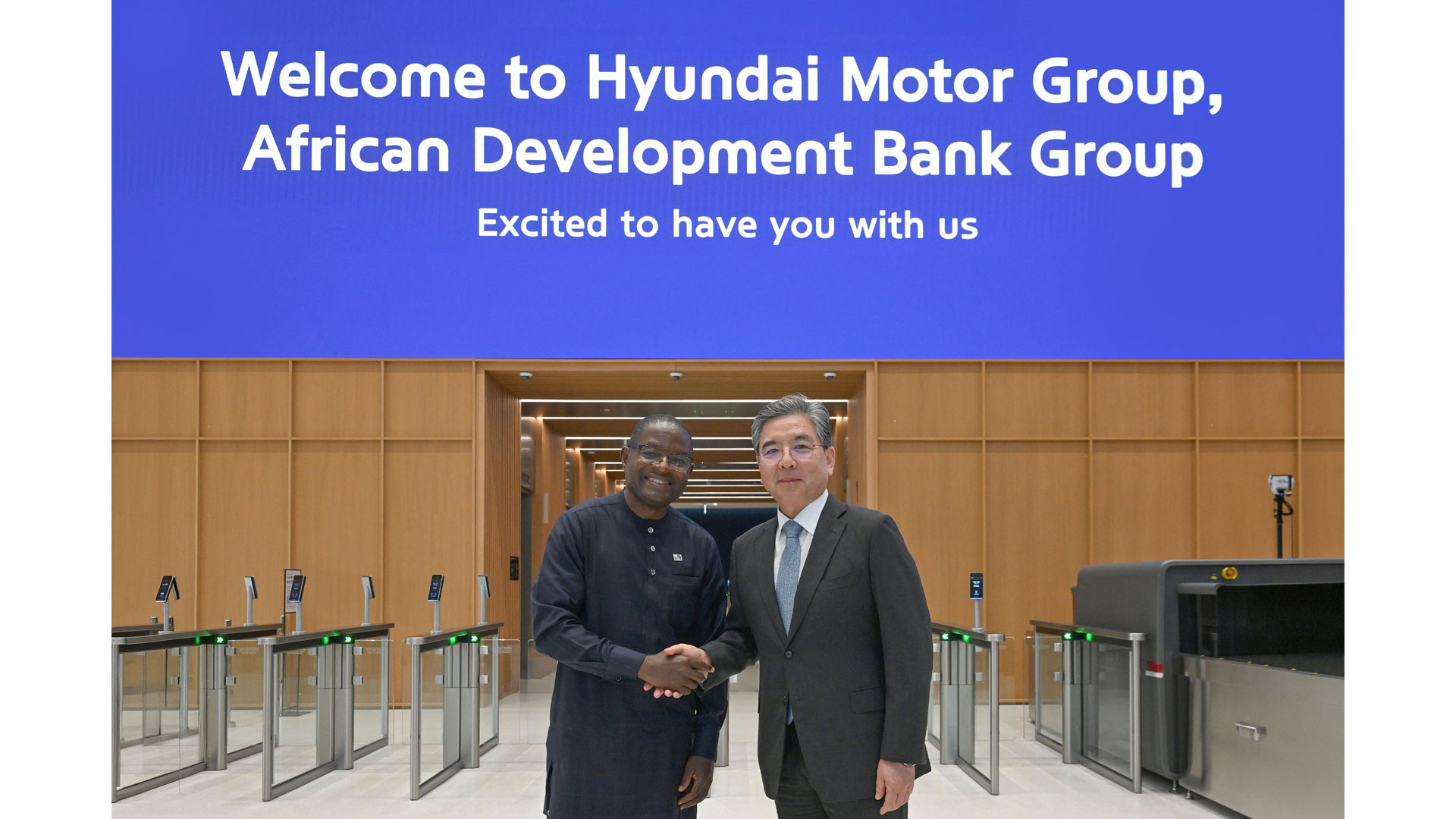 Hyundai Motor Group and African Development Bank representatives during the Seoul engagement