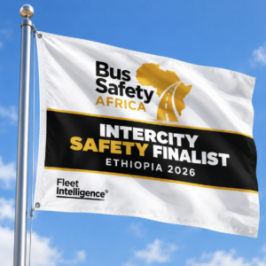 Bus Safety Africa Horizontal Flag