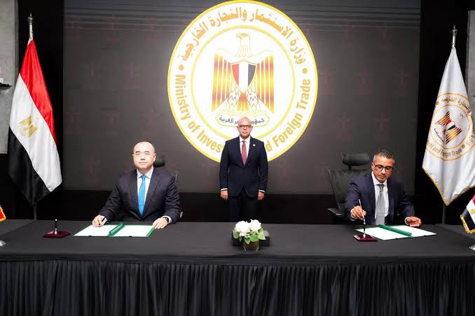 Mansour Group and Tianneng battery manufacturing investment discussions in Egypt