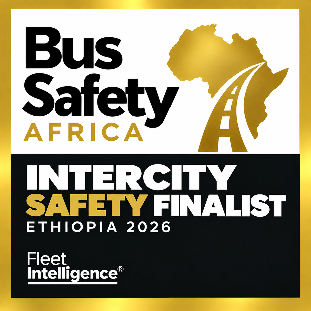 Ethiopia 2026 Intercity Safety Finalist badge