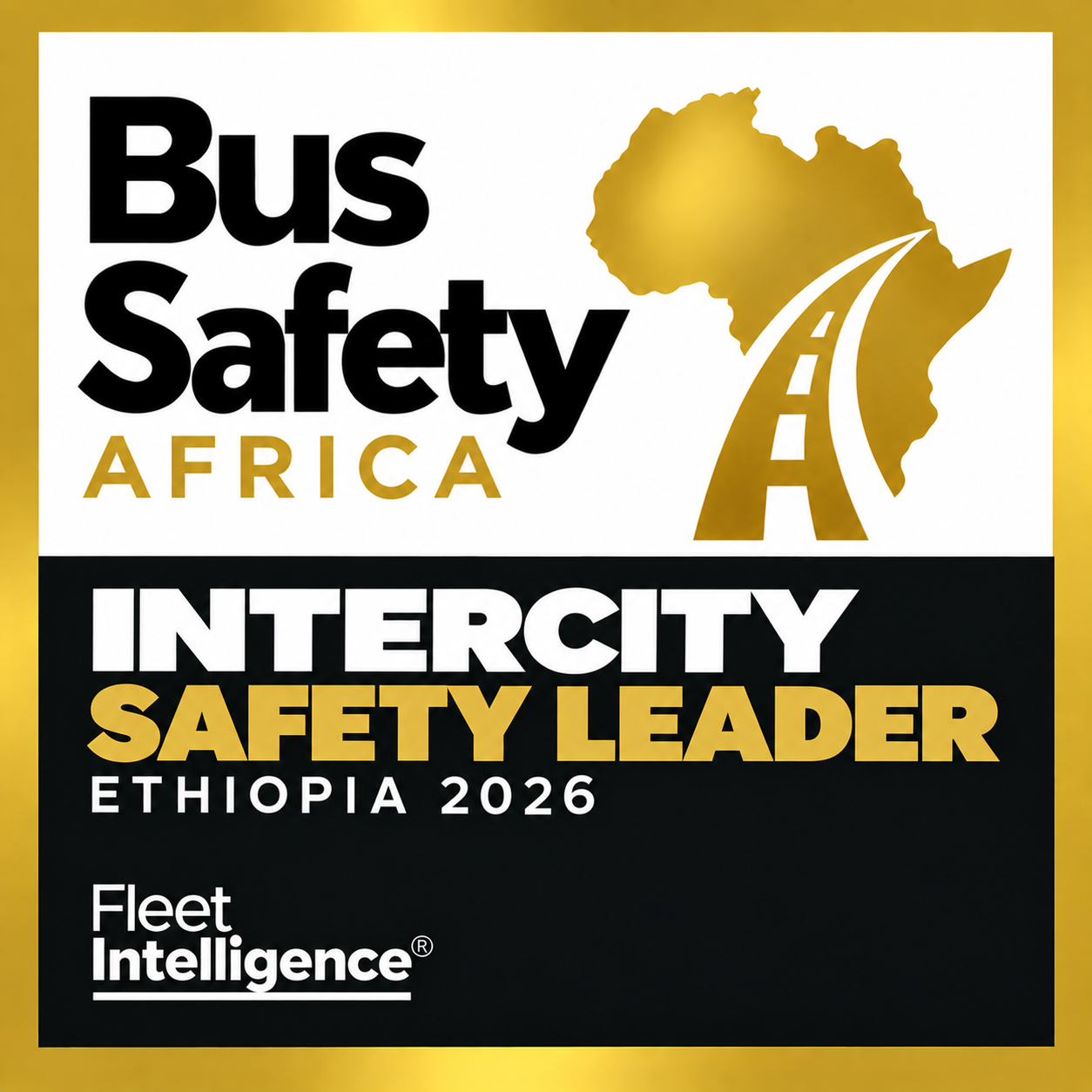 Ethiopia 2026 Intercity Safety Leader badge